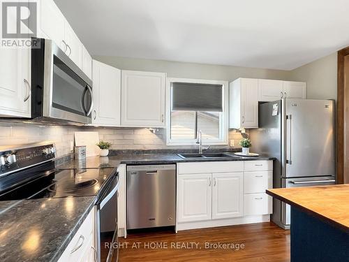 22 March Street, Quinte West, ON - Indoor Photo Showing Kitchen With Double Sink