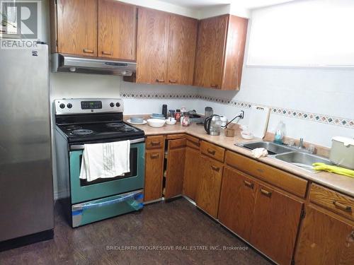 Bdm 1 - 34 Sunderland Crescent, Toronto, ON - Indoor Photo Showing Kitchen With Double Sink