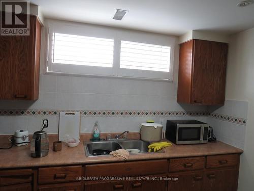 Bdm 1 - 34 Sunderland Crescent, Toronto, ON - Indoor Photo Showing Kitchen With Double Sink