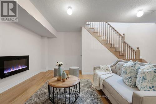 13 Goulston Street, Brampton, ON - Indoor Photo Showing Living Room With Fireplace