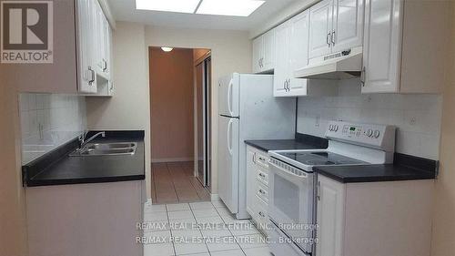 204 - 135 Hillcrest Avenue S, Mississauga, ON - Indoor Photo Showing Kitchen With Double Sink