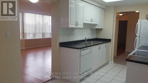 204 - 135 Hillcrest Avenue S, Mississauga, ON - Indoor Photo Showing Kitchen With Double Sink