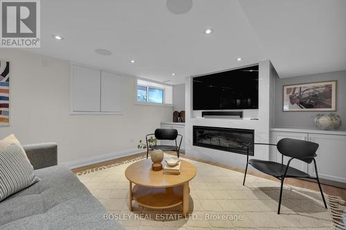 349 Perth Avenue, Toronto, ON - Indoor Photo Showing Other Room With Fireplace