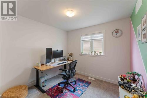 Second bedroom on the second floor used as an office - 236 Osterley Way, Ottawa, ON - Indoor Photo Showing Office