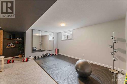 Gym in the basement - 236 Osterley Way, Ottawa, ON - Indoor