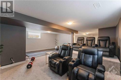 Home theatre and gym in the basement - 236 Osterley Way, Ottawa, ON - Indoor