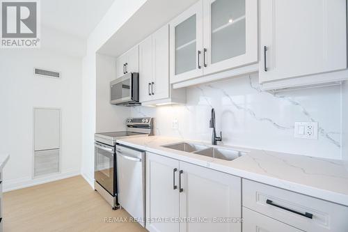 3711 - 2191 Yonge Street, Toronto, ON - Indoor Photo Showing Kitchen With Double Sink