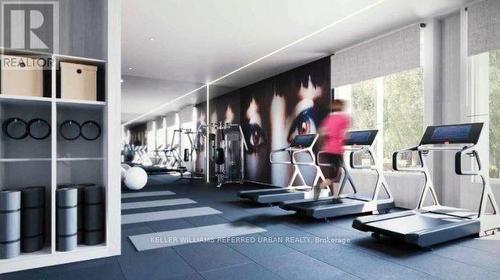 506 - 1 Cardiff Road, Toronto, ON - Indoor Photo Showing Gym Room