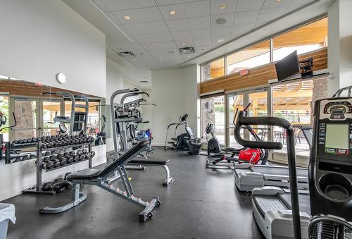 204-3220 Skyview Lane, West Kelowna, BC - Indoor Photo Showing Gym Room