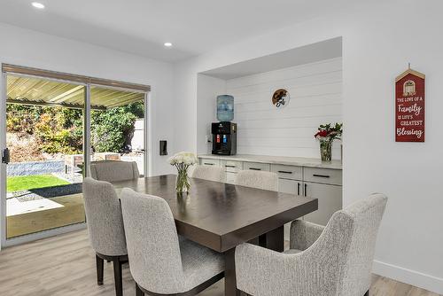 3120 Webber Road, West Kelowna, BC - Indoor Photo Showing Dining Room