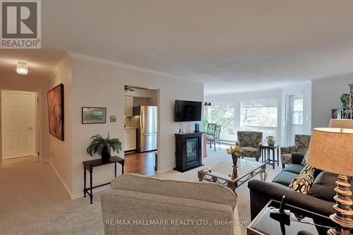 316 - 111 Grew Boulevard, Georgina, ON - Indoor Photo Showing Living Room With Fireplace