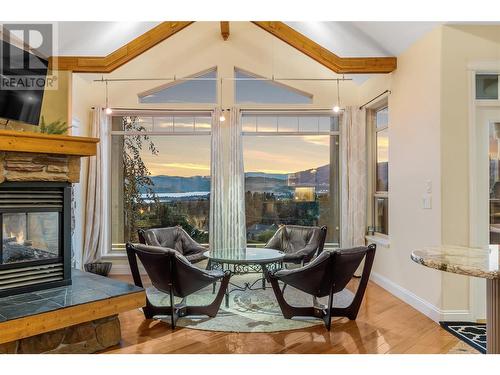 1778 Vineyard Drive, Kelowna, BC - Indoor With Fireplace