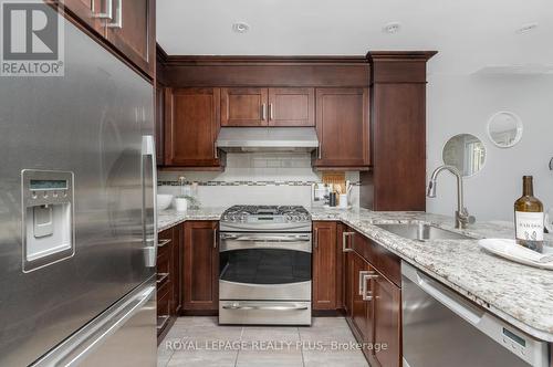 2002 - 12 Sudbury Street, Toronto, ON - Indoor Photo Showing Kitchen With Upgraded Kitchen