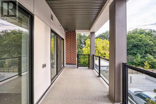 204 - 135 Canon Jackson Drive, Toronto, ON - Outdoor With Balcony With Exterior