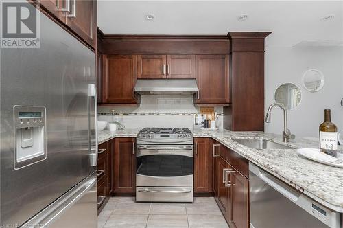 12 Sudbury Street Unit# 2002, Toronto, ON - Indoor Photo Showing Kitchen With Upgraded Kitchen