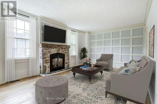 3 David Gohn Circle, Markham, ON - Indoor Photo Showing Living Room With Fireplace