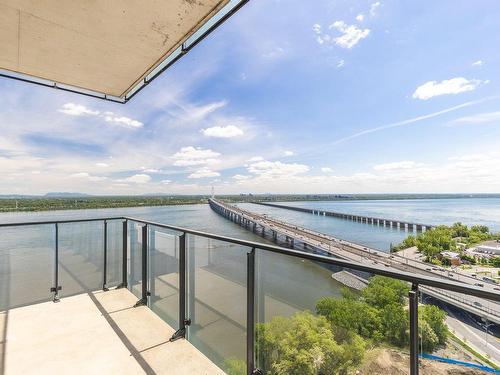 Balcony - Ph1-5-299 Rue De La Rotonde, Montréal (Verdun/Île-Des-Soeurs), QC - Outdoor With Body Of Water With View With Exterior