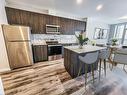 1602-104 Garment St, Kitchener, ON  - Indoor Photo Showing Kitchen With Upgraded Kitchen 