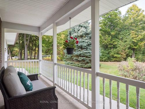 314 11Th Con Rd E, Hamilton, ON - Outdoor With Deck Patio Veranda With Exterior