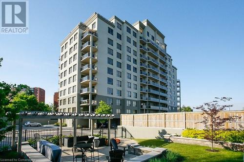 539 Belmont Avenue W Unit# 803, Kitchener, ON - Outdoor With Balcony With Facade