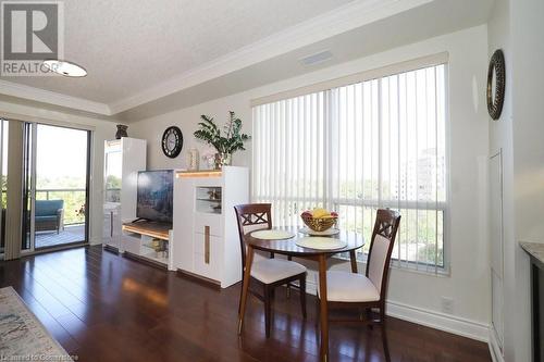 539 Belmont Avenue W Unit# 803, Kitchener, ON - Indoor Photo Showing Dining Room