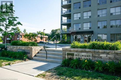 539 Belmont Avenue W Unit# 803, Kitchener, ON - Outdoor With Balcony