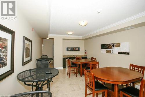 539 Belmont Avenue W Unit# 803, Kitchener, ON - Indoor Photo Showing Dining Room