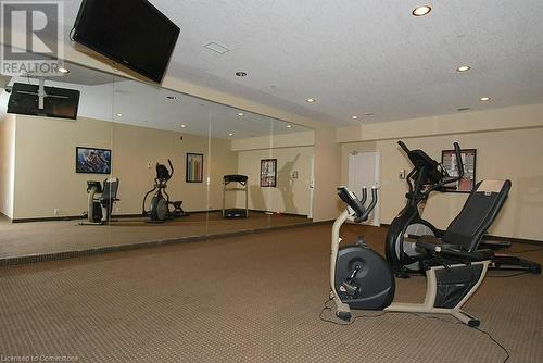 539 Belmont Avenue W Unit# 803, Kitchener, ON - Indoor Photo Showing Gym Room