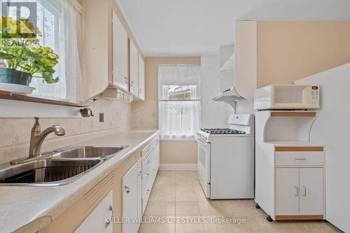 66 Boullee Street, London, ON - Indoor Photo Showing Kitchen With Double Sink