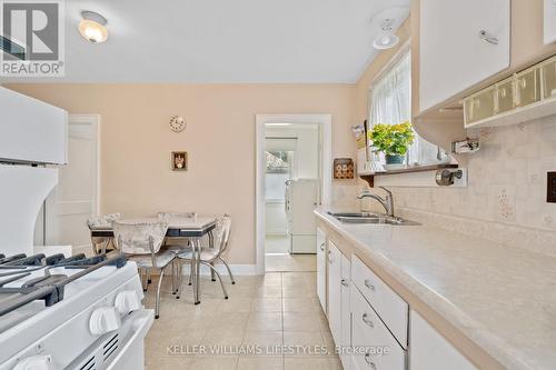 66 Boullee Street, London, ON - Indoor Photo Showing Kitchen With Double Sink