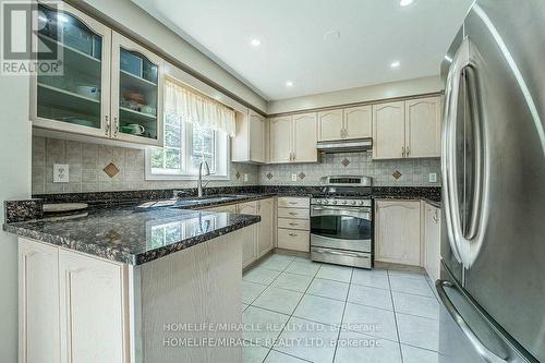 1 Copperfield Road, Brampton, ON - Indoor Photo Showing Kitchen With Upgraded Kitchen