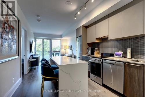 305 - 20 Brin Drive, Toronto, ON - Indoor Photo Showing Kitchen With Upgraded Kitchen