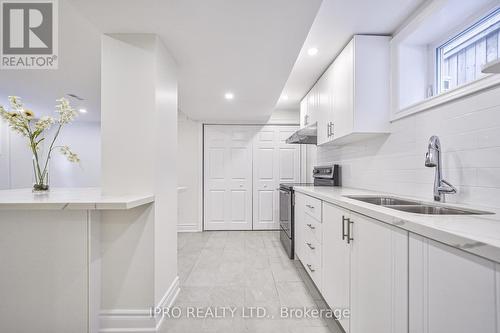 360 Glen Park Avenue, Toronto, ON - Indoor Photo Showing Kitchen With Double Sink