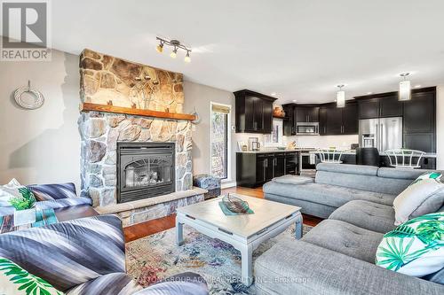 108 Old Highway 26, Meaford, ON - Indoor Photo Showing Living Room With Fireplace