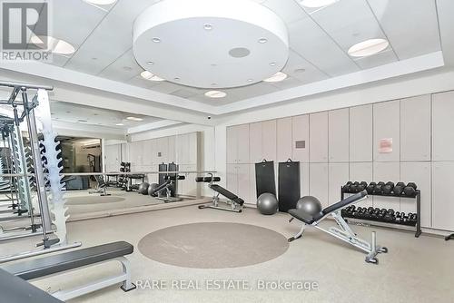 1409 - 83 Borough Drive, Toronto, ON - Indoor Photo Showing Gym Room