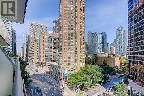 723 - 57 St Joseph Street, Toronto, ON - Outdoor With Facade