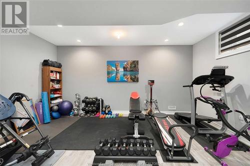 28 Peachtree Lane, Chatham, ON - Indoor Photo Showing Gym Room