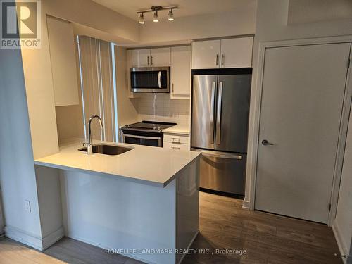 701 - 50 Wellesley Street E, Toronto, ON - Indoor Photo Showing Kitchen With Stainless Steel Kitchen