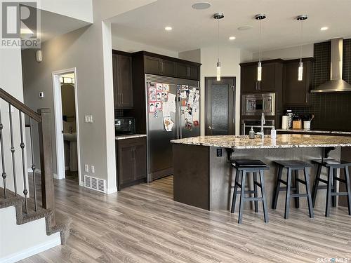 5024 Fairchild Road, Regina, SK - Indoor Photo Showing Kitchen With Upgraded Kitchen