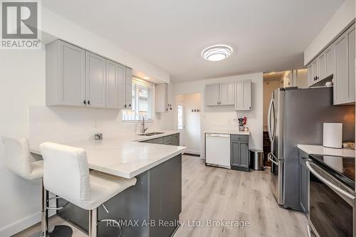 5 Shea Crescent, Kitchener, ON - Indoor Photo Showing Kitchen With Double Sink