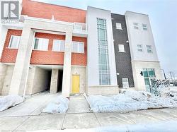 View of snow covered building - 