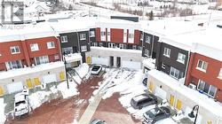 View of snowy aerial view - 