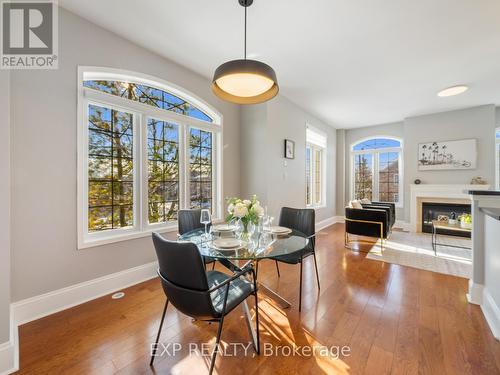 2342 Sutton Drive, Burlington, ON - Indoor Photo Showing Dining Room With Fireplace