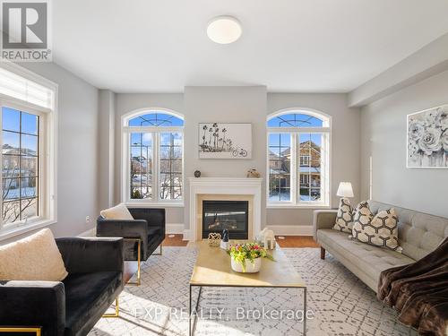 2342 Sutton Drive, Burlington, ON - Indoor Photo Showing Living Room With Fireplace