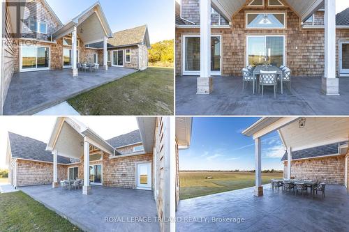 Roughed-in heated floors w/ covered/uncov. patio. - 73952 Durand Street, Bluewater (Stanley), ON - Outdoor