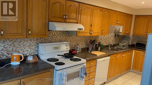 3364 Fenwick Crescent, Mississauga, ON - Indoor Photo Showing Kitchen With Double Sink