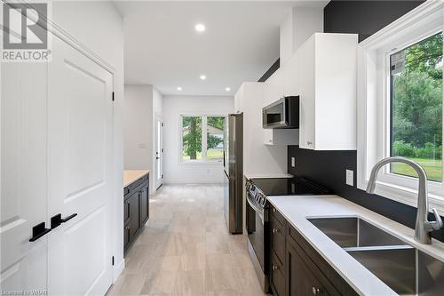 3299 Snider Road, Port Colborne, ON - Indoor Photo Showing Kitchen With Double Sink