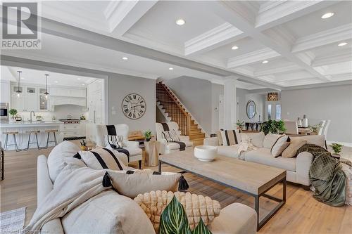 7 Jacob Gingrich Drive, Kitchener, ON - Indoor Photo Showing Living Room