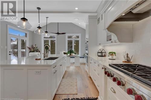 7 Jacob Gingrich Drive, Kitchener, ON - Indoor Photo Showing Kitchen With Double Sink With Upgraded Kitchen