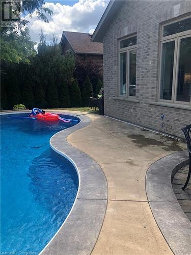 7 Jacob Gingrich Drive, Kitchener, ON - Outdoor With In Ground Pool